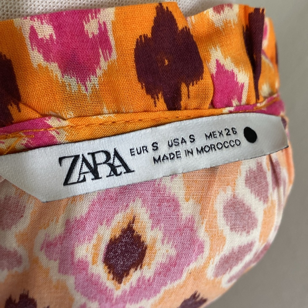 Zara Bright Lightweight Coverup Dress - Picture 5 of 5